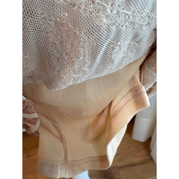 Miss Ord Gold Sequin Bodycon V-Neck Mini Dress L Juniors NYE Hoco Party READ - Picture 14 of 16